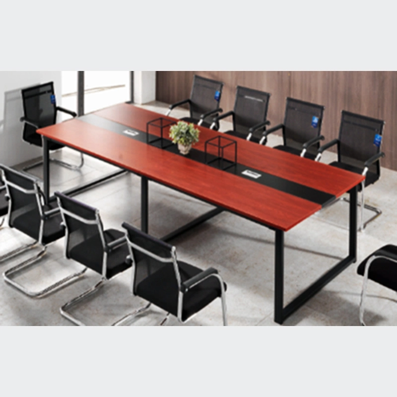 Современный дизайн современных административной канцелярии счетчик зал заседаний обсуждения со столом для встреч