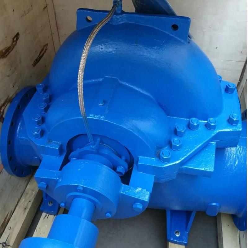 Original Factory Good Quality Horizontal/Vertical Double-Suction Split-Casing Volute High Pressure Centrifugal Water Pump for Irrigation/Fire Fighting/Dam
