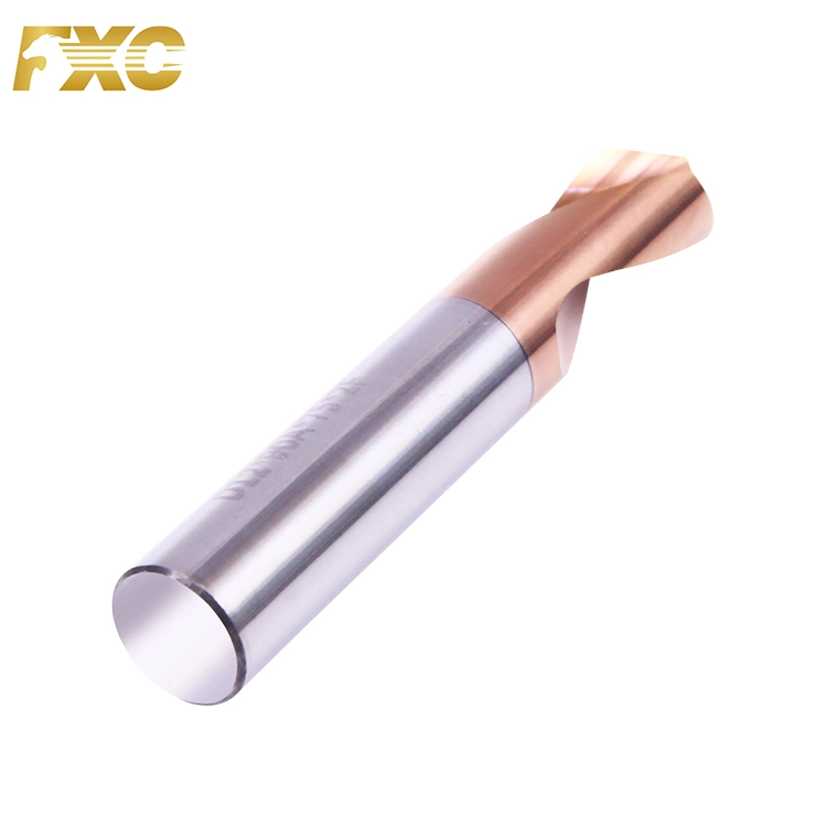 4mm Solid Carbide Spot Drill HRC55 90A Spot Drilling Bits for Cutting Steel