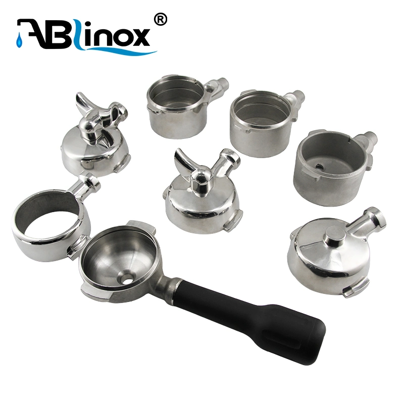 Acero inoxidable inversión Casting Pulido Cafetera trituradora parte Cocina Accesorios Cafetera máquina de coser vendedora piezas de repuesto máquina