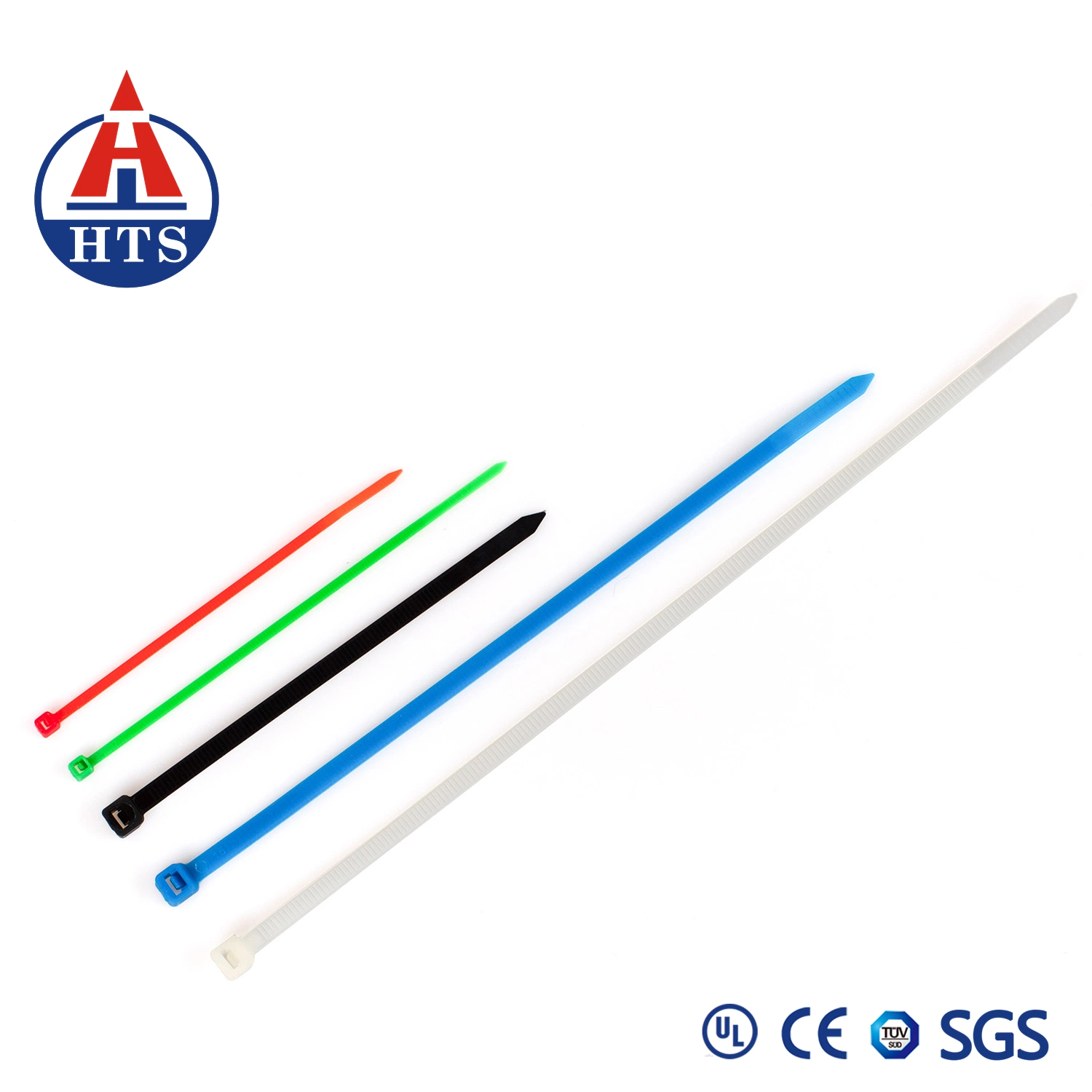 Nylon 66 PA plástico cable de autobloqueo 2,5*150mm