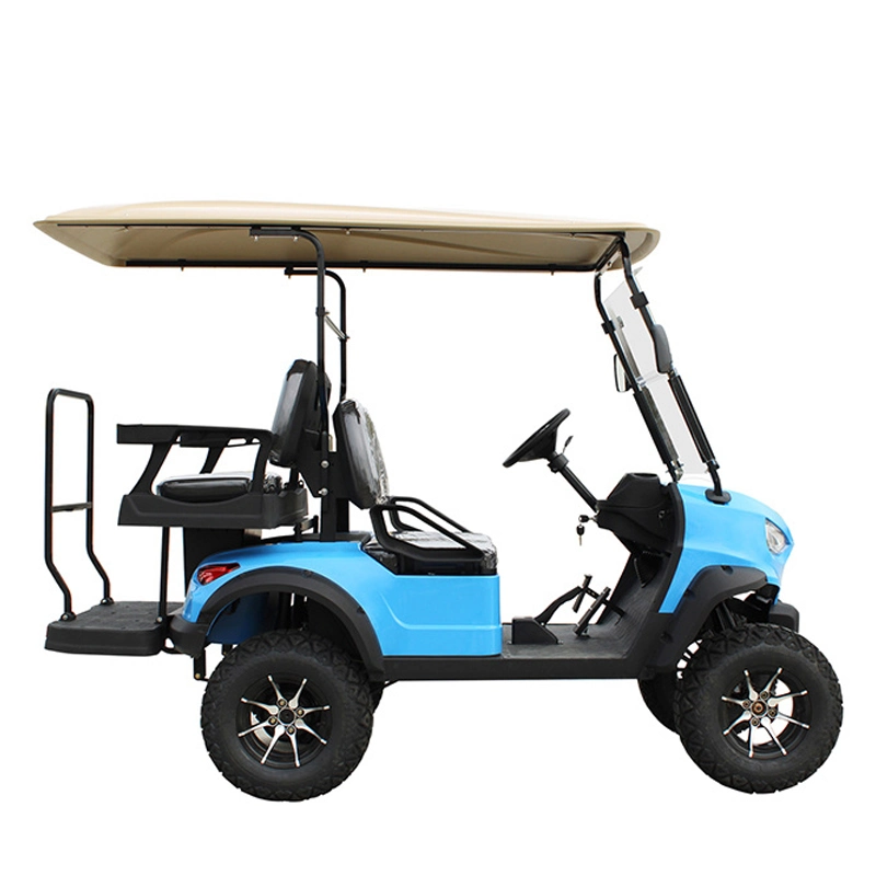 MMC Good Price 4-Seater Golf Cart Low-Speed OEM Color Sightseeing Car Electric 6 Seats 2 Seats Custom Color