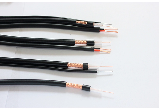 Coaxial Cable Rg59 +2c Power CCA/Cu for CATV Cable