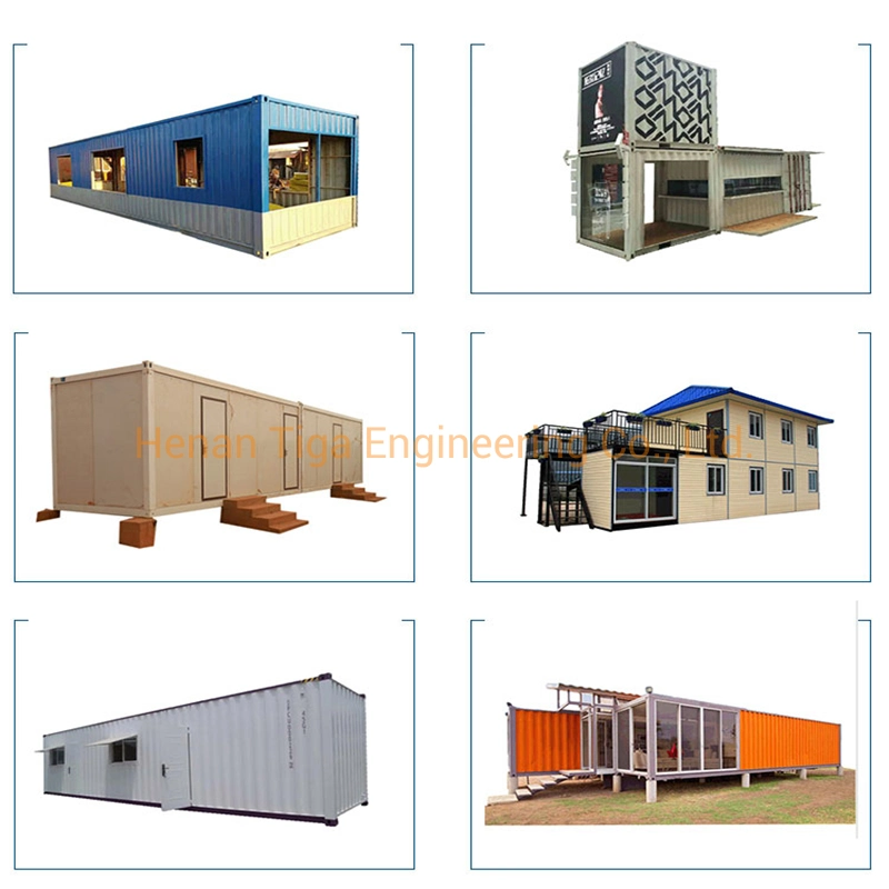 Flat Packed Portable Prefabricated Container Home Prefab Container House