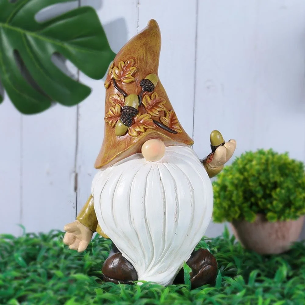 Garten Gnome Ornament Harz Zwerg Elf Figuren Hof Rasen Im Freien Wyz19835