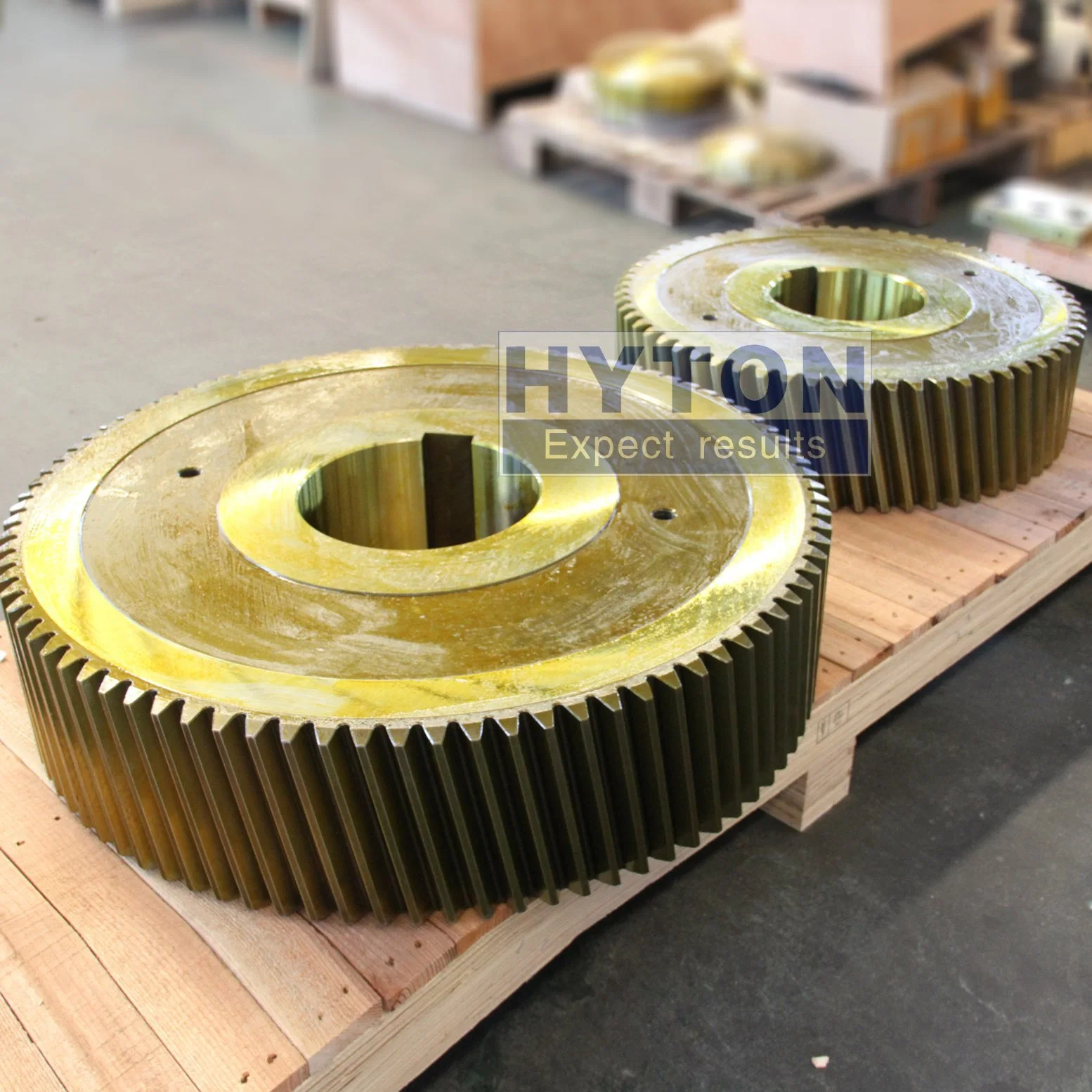 Drive Gears for Speed Reducers Industrial Transmission Helical Spur Gears Metal Hard Surface