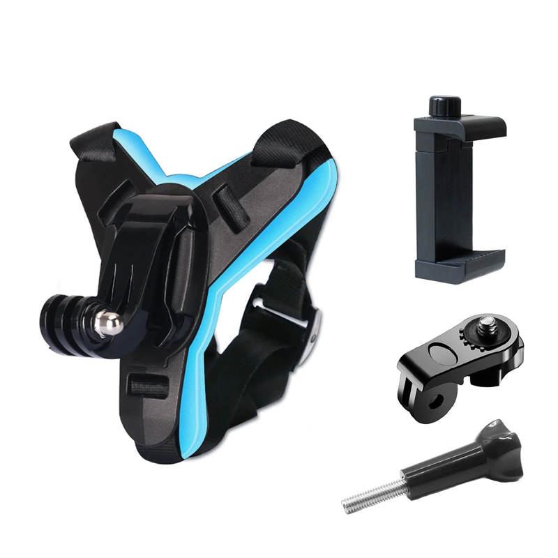 New Gopro Mount Holder Bike Chin Stand Motorcycle Helmet Camera Accessories