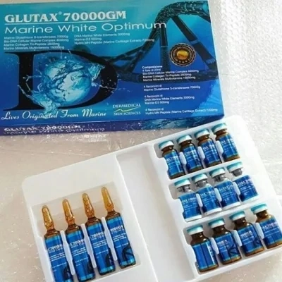 2023 Wholesale/Supplier Ready Premium Good Quality Glutathione Injection for Glutax 70000GS L-Glutathion Plus for Skin Whitening