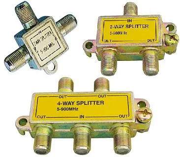 Tipo de economía TV satelital Splitter CATV divisor