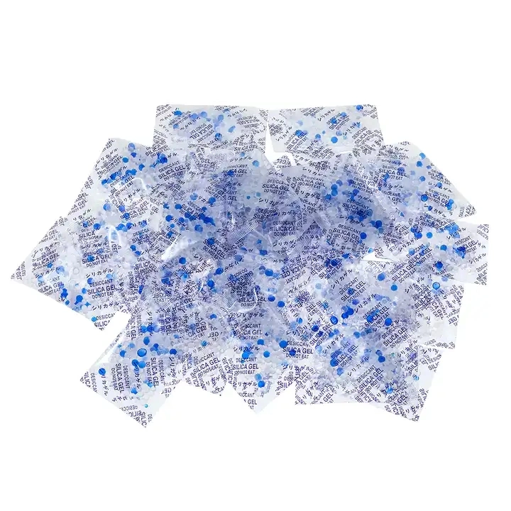 Adsorbent Medical Drying Food Blue Silicone Particle Desiccator Pack Silica Gel Desiccant