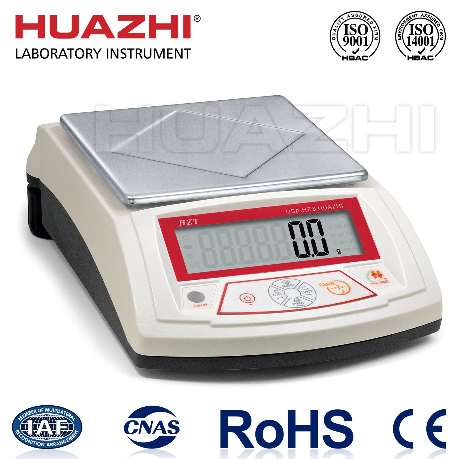 200g~5000g/0,01g hochpräzise elektronische Waage