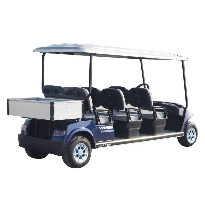 Electric Buggy 4 Seater Golf Car with Little Cargo Box