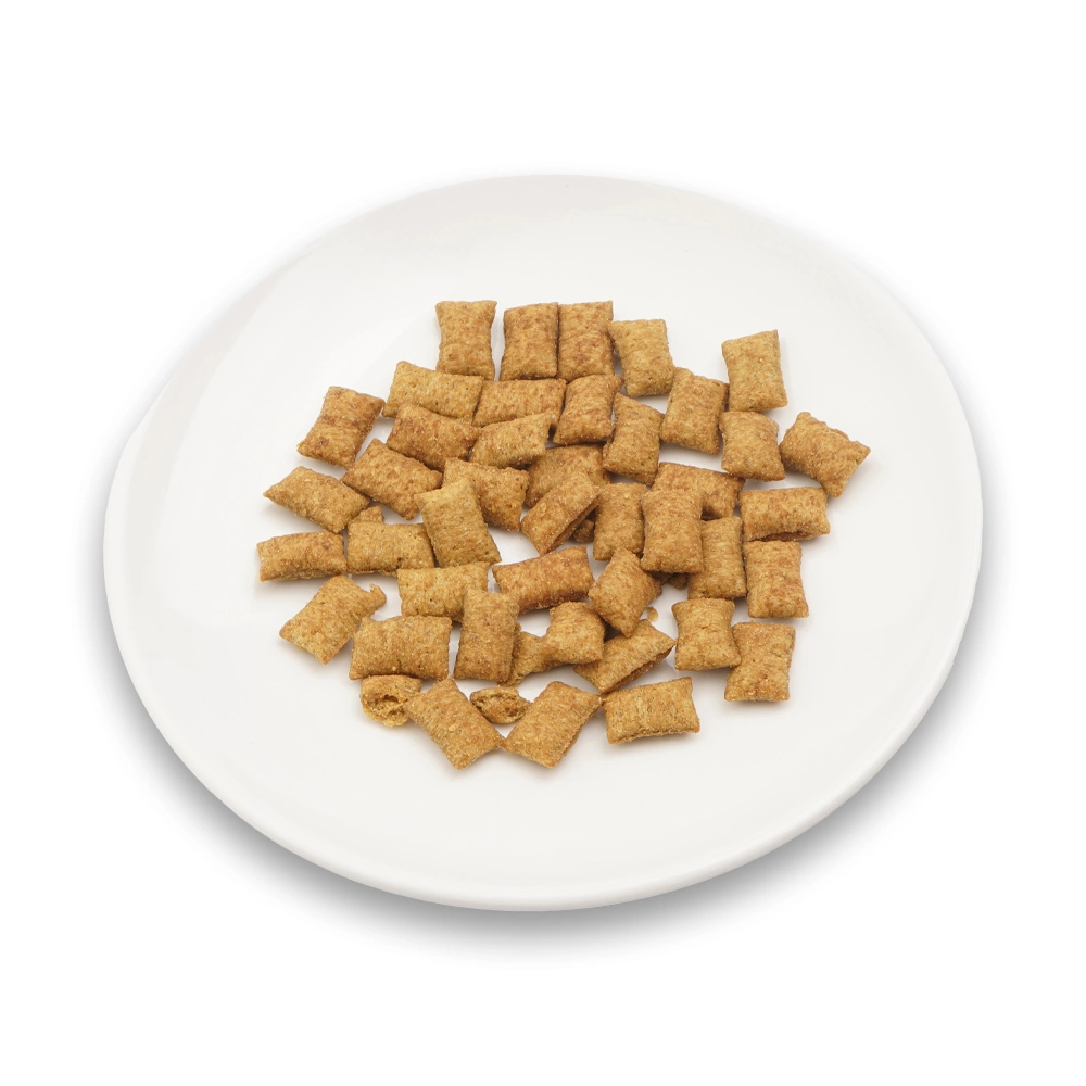 Filets de chat croquant avec garnitures de poulet/thon biscuits pour chats Collations pour animaux de compagnie