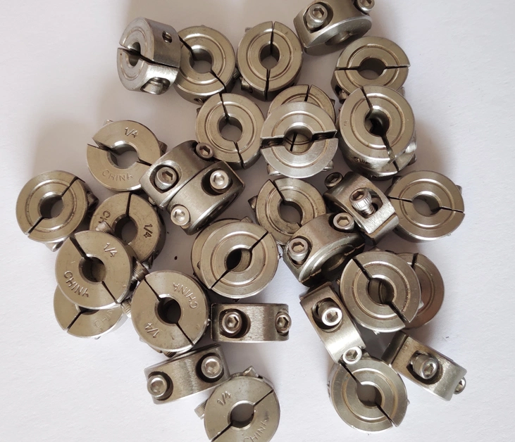 Stainless Steel and Carbon Steel Double Shaft Collars