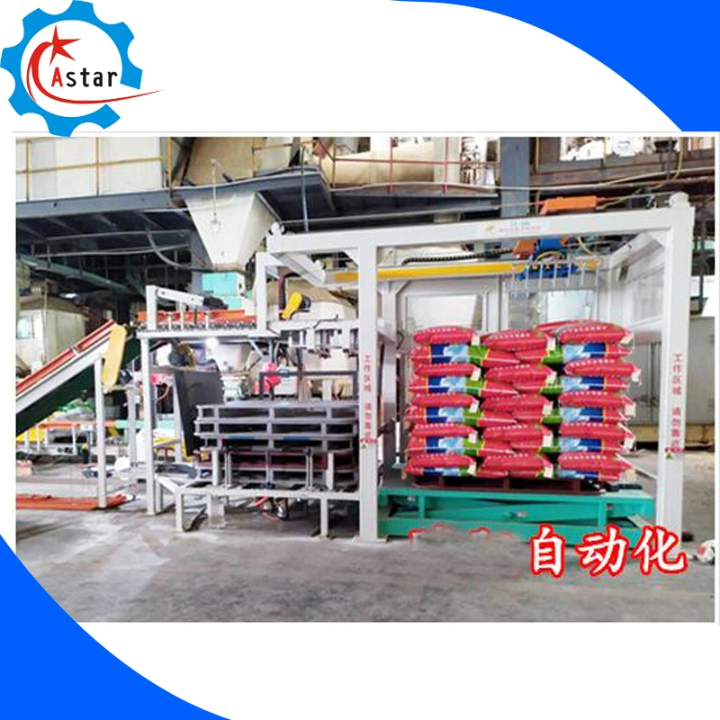 New Design Long Working Time Robotic Pallet Wrapping Machine