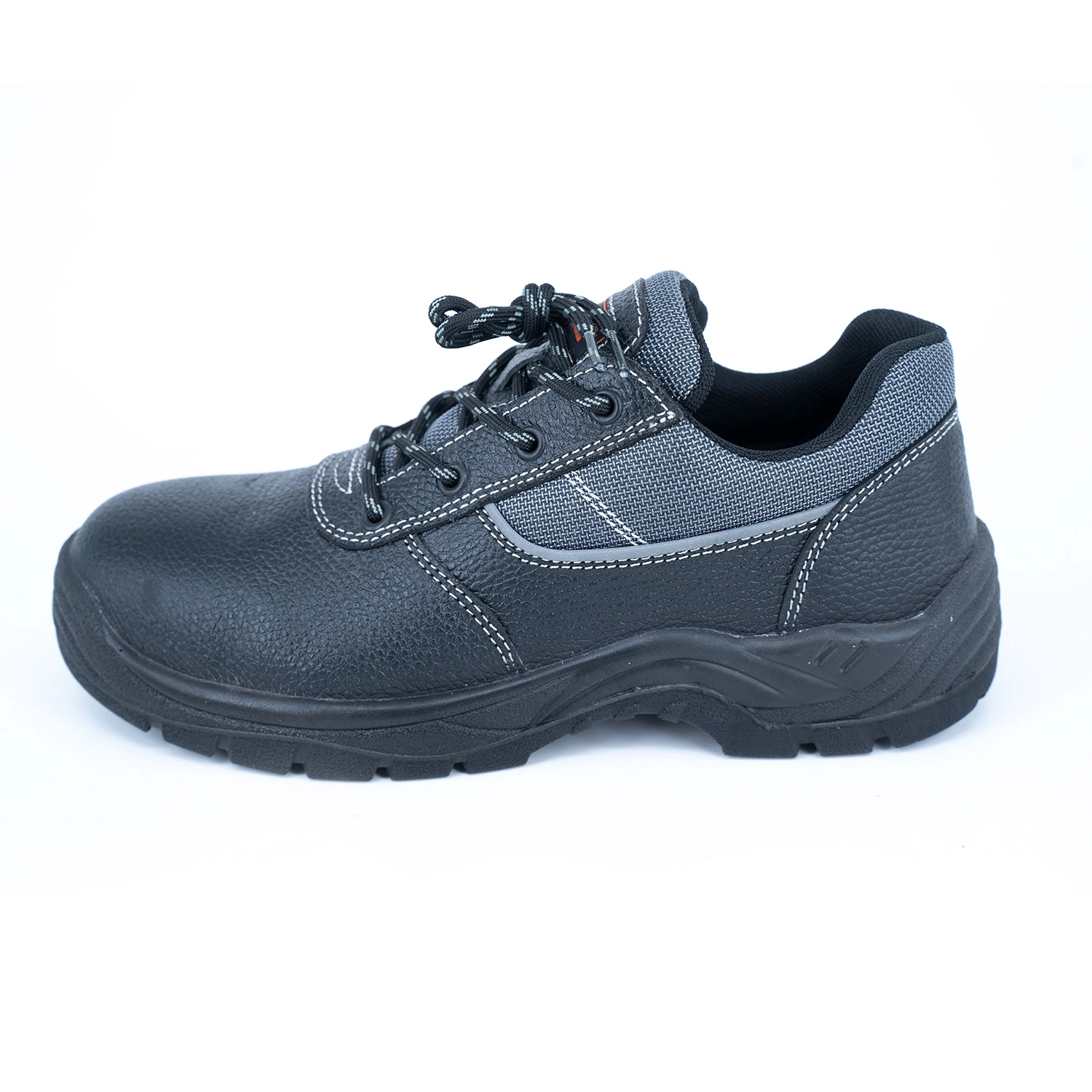 Semelle extérieure en polyuréthane à bout en acier semelle intérieure en cuir antistatique Chaussures de travail de sécurité Chaussures baskets