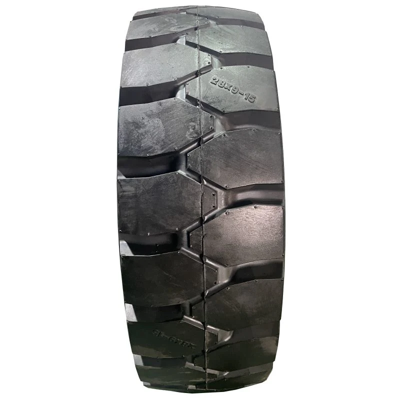 Premium Rubber Solid Tire 28*9-15 Forklift Solid Tire Industrial Tire Suitable for Hangcha Heli Toyota Linde Hyster Liugong etc