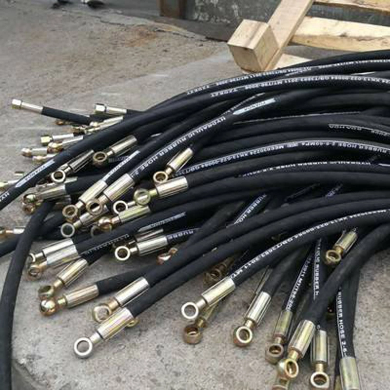 En856 4sp 4sh High Pressure Wire Spiral Hydraulic Hose Rubber Pipe Factory Directly