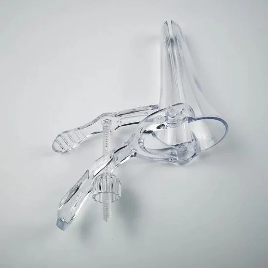 Disposable Medical Plastic Middle Screw Type Vaginal Speculum