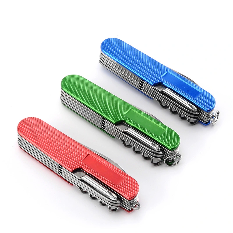 Multifunction Outdoor Survival Camping Foldable Folding Pocket Knife Keychain Knife