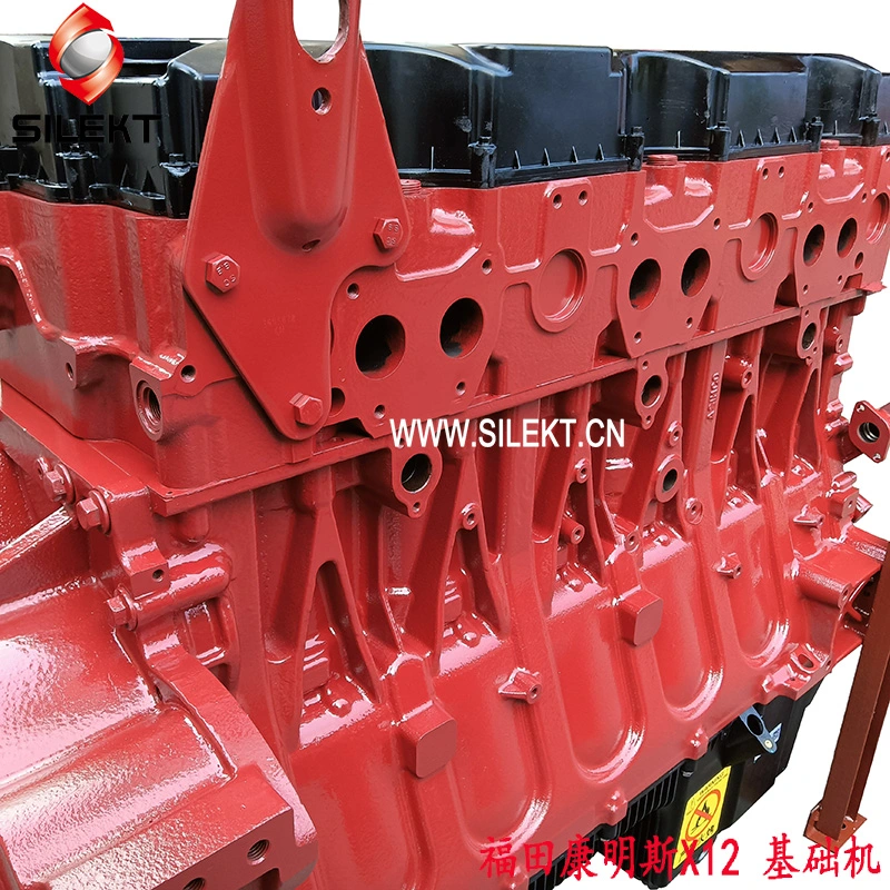 Cylinder Auto Engine Basic Assembly Isge X12 for Foton for Cummins Diesel Engines Vehicles Heavy Duty Trucks 6 Cylinders Engineering Machinery Generator