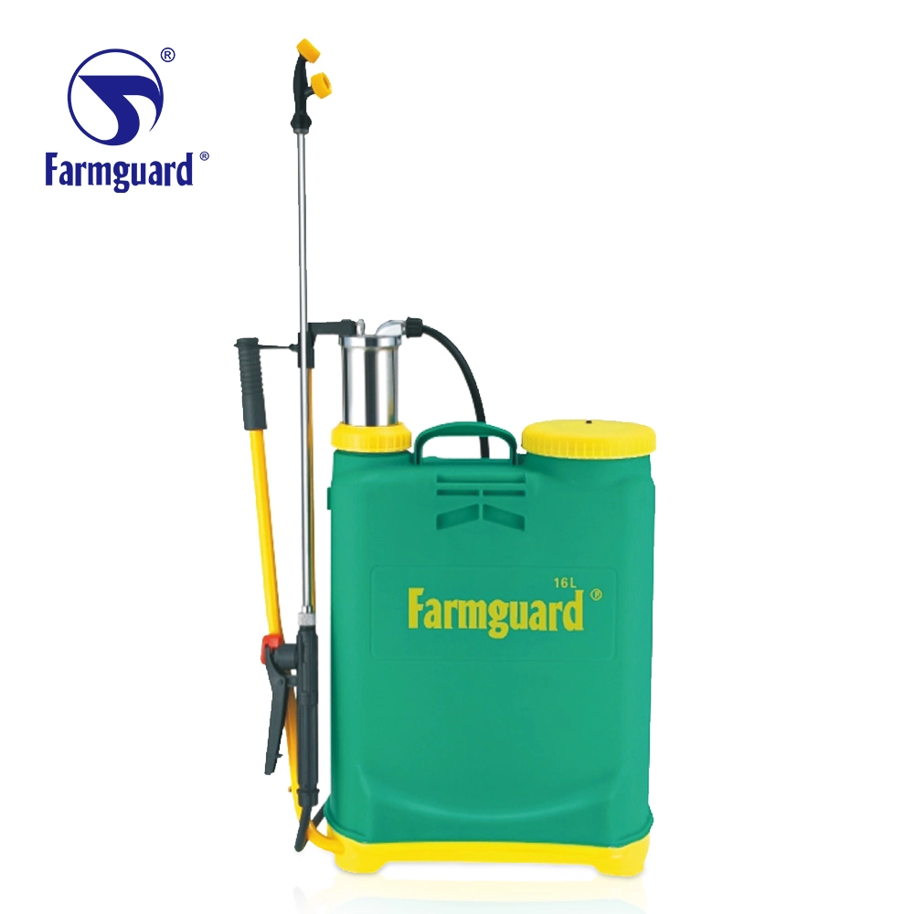 Agricultural Manual Hand Pressure 16L Sprayer with Stainless Steel Air Chamber