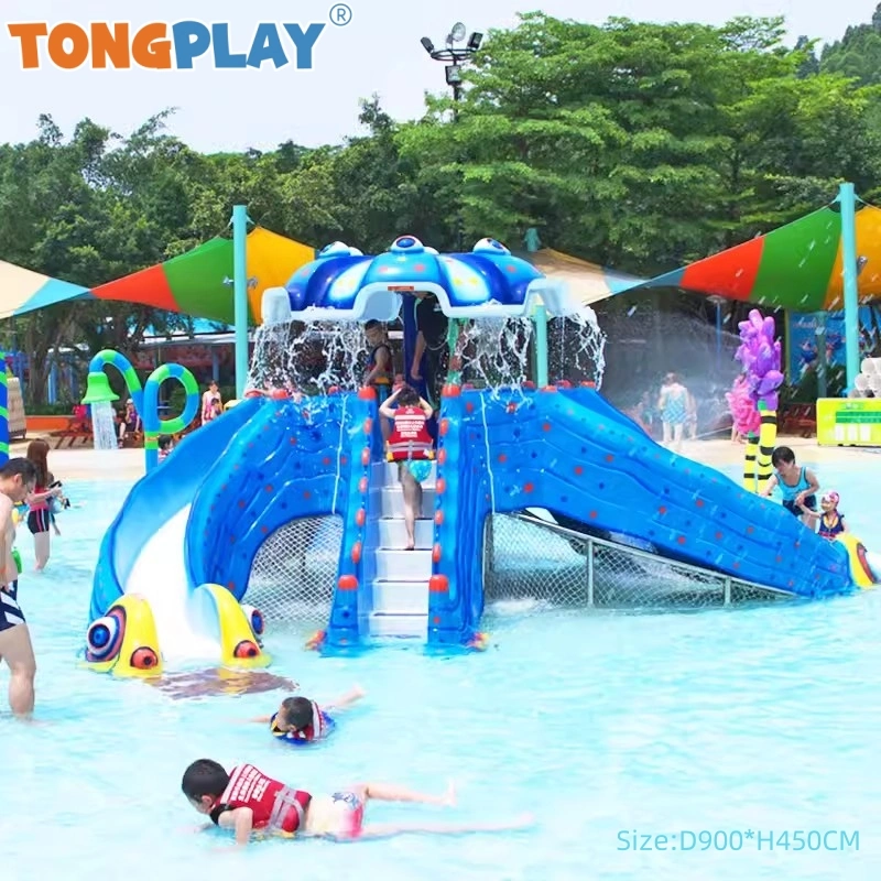 Water Park Equipment for Sale Octopus Water Slide for Kids Fun