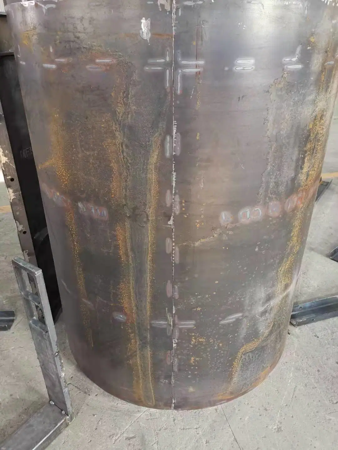 Concrete Mold Welding Metal with Powder Coating OEM Machining