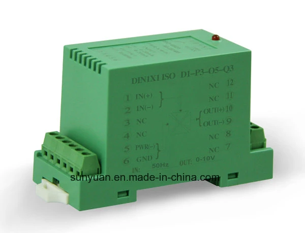 35mm DIN Rail Passive Voltage Current Resistance to 4-20mA Loop Powered Converter