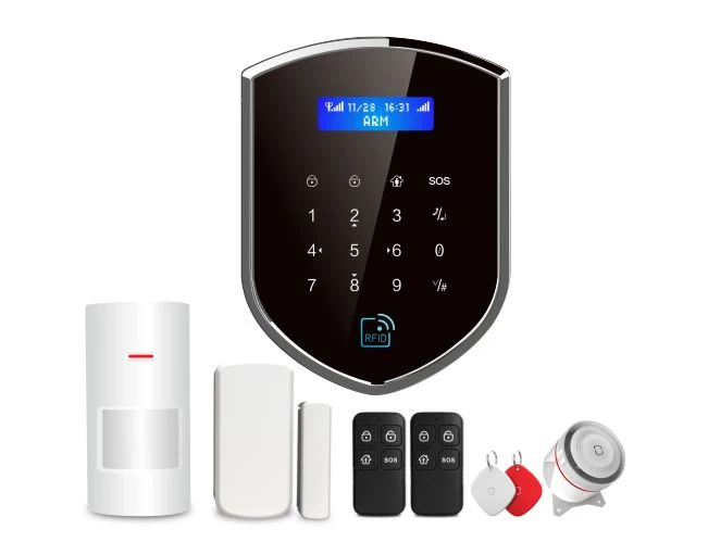 868MHz 433MHz Home Burglar Security Alarm System WiFi GPRS GSM Security System