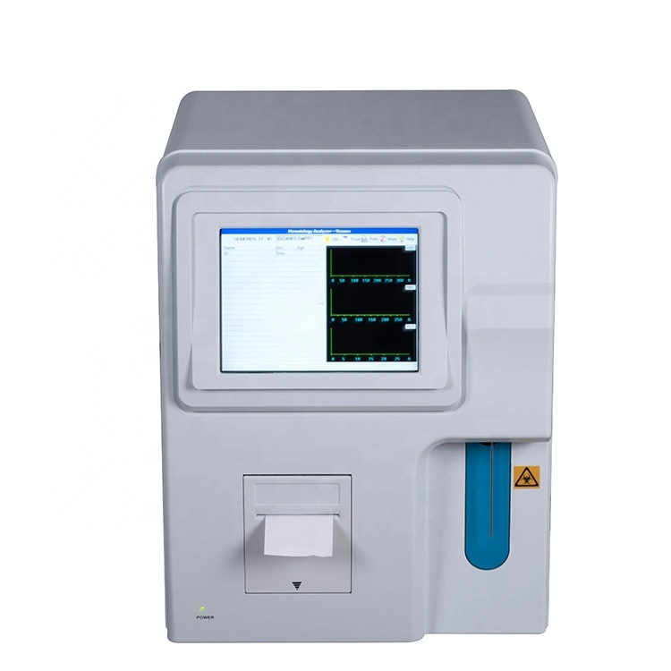 Guangzhou Maya Mi-B001 la sangre del analizador automático de la máquina China Hematología Hematología Mini Analyzer