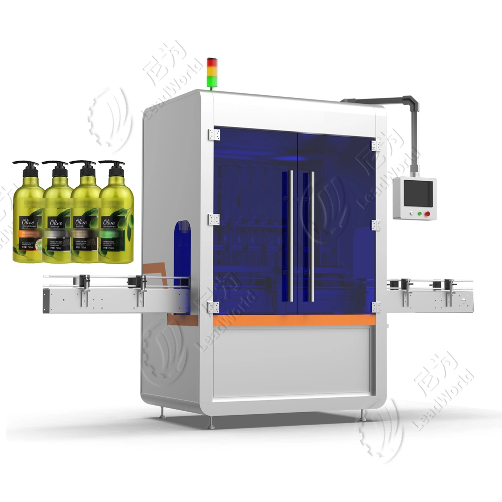 Leadworld Fully Automatic Edible Oil Filling Capping Machine Weight Filling Machine