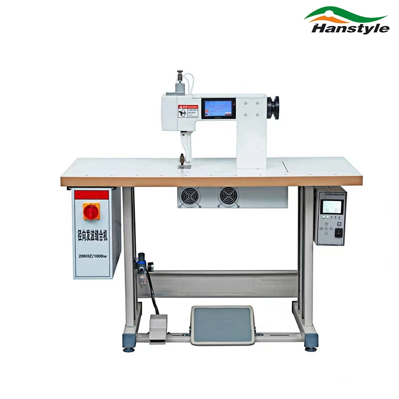 20kHz Rotary Fast Foot Control Ultrasonic Sewing Machine Without Needlework for Clothes Bed Sets