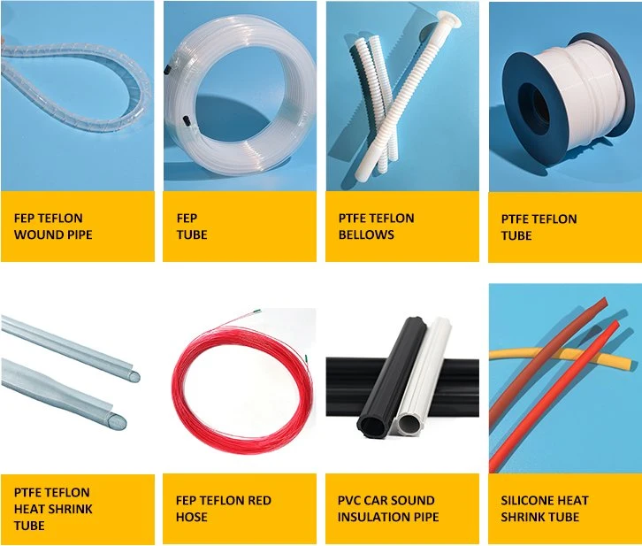 PTFE Fluoroplastic Clear PTFE FEP PFA Pctff Ectfe ETFE Bar Extruded Rod Extrusion Machine Line