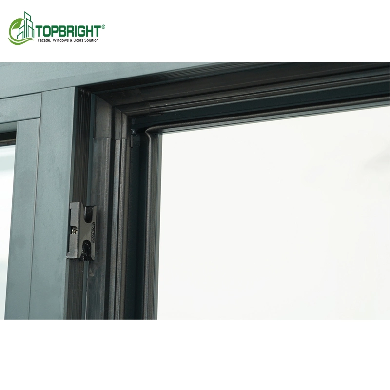 Topbright Narrow House Window Casement Compose Hurricane Impact Aluminum Window Glass