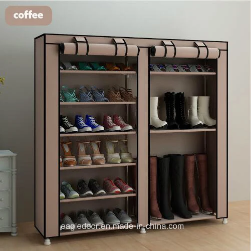 Schuh Schrank Schuhe Regale Lagerung große Kapazität Home Möbel DIY Einfaches tragbares Schuhgestell (FS-03d)