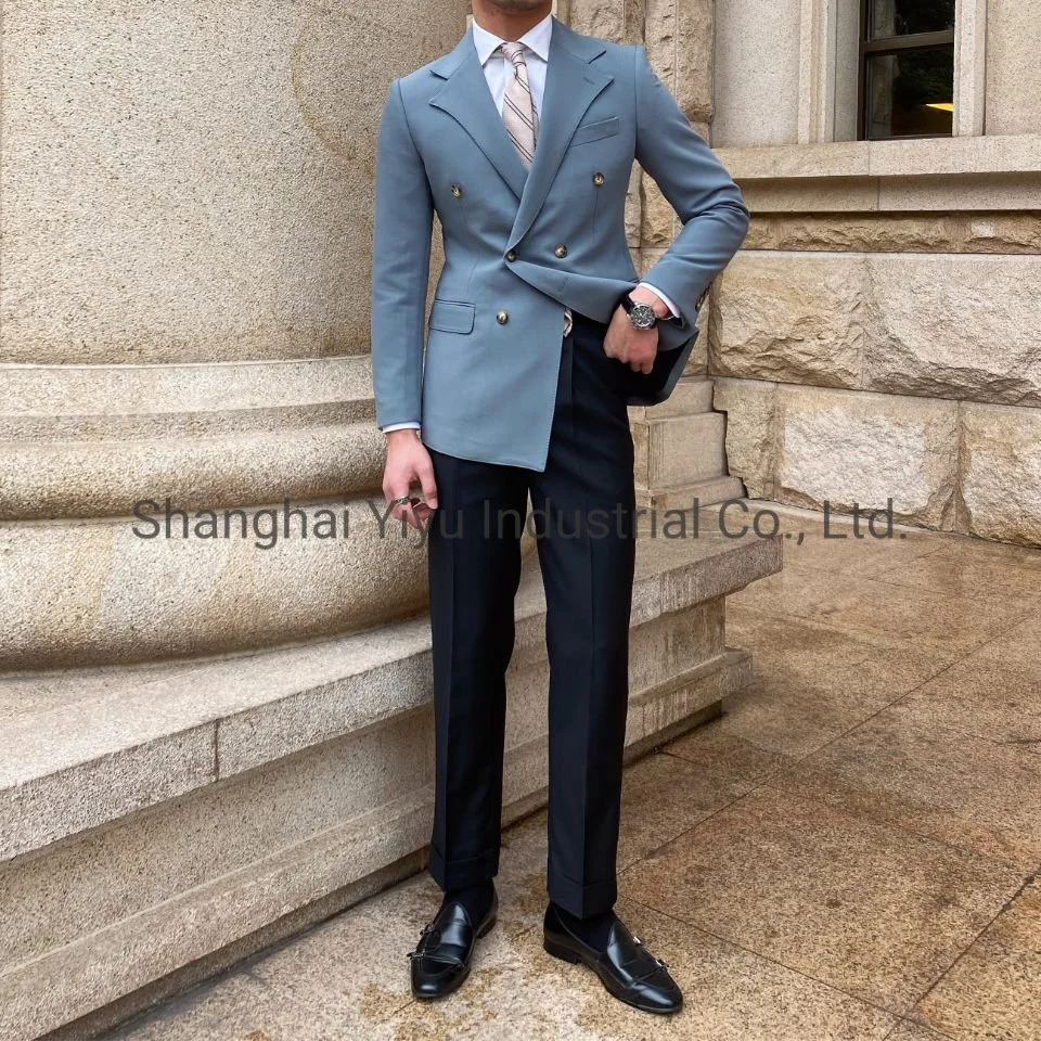 Custom Mtm Men&prime; S Suits Single-Breasted Formal Suit Wedding Party Wear