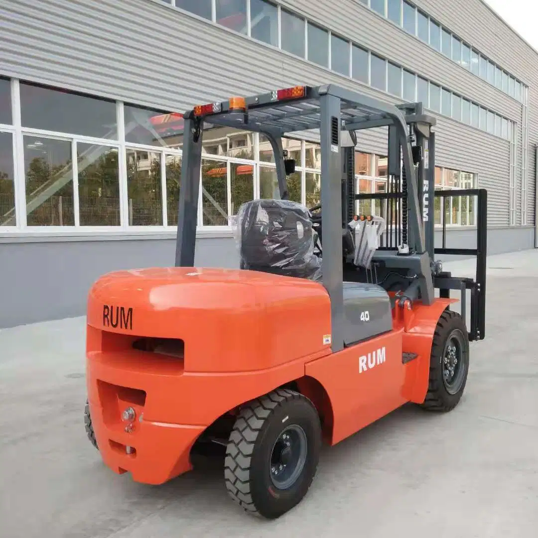 Four Wheels 1.5ton 2ton 3ton 4ton 5ton 10ton 3m 5m 6m Battery Operation Electric Diesel Gasoline LPG Terrain Rough Fork Lifter Truck Forklift with Factory Price