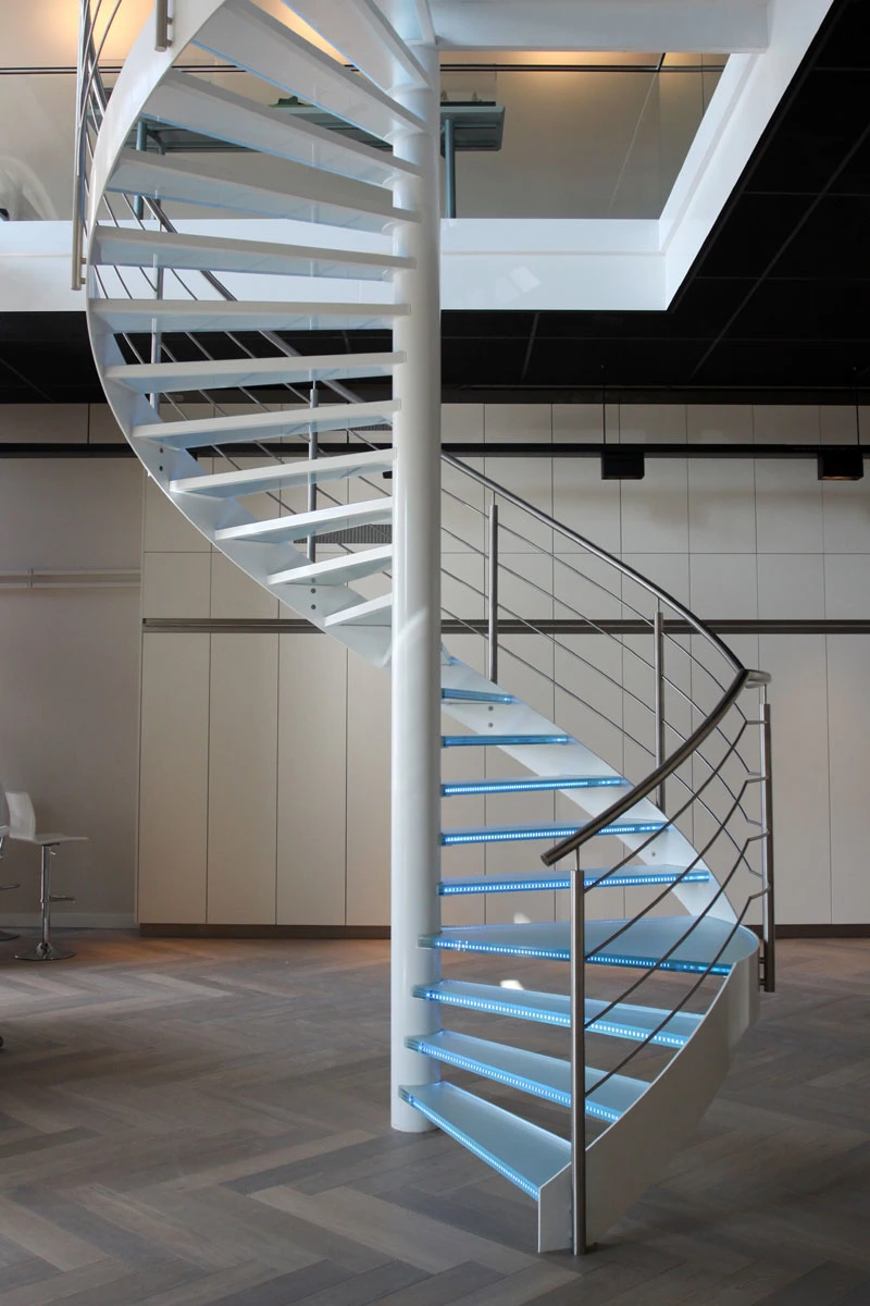 Original Factory Supplier Cast Iron Spiral Stair Used Metal Stainless Steel Outdoor Spiral Staircase