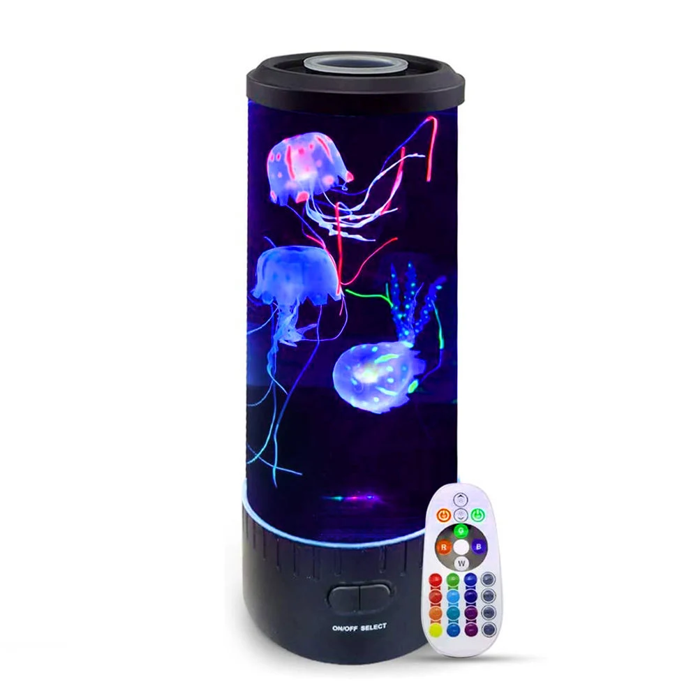 Fábrica Atacado Hot Sales Night Light Cor mudando humor Jellyfish Lâmpada