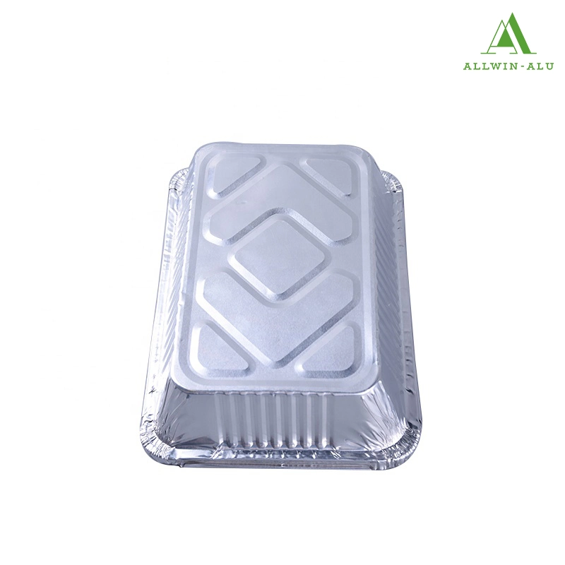 F4 Best Price Factory Directly Aluminum Foil Container/Tray with Cardboard Lid