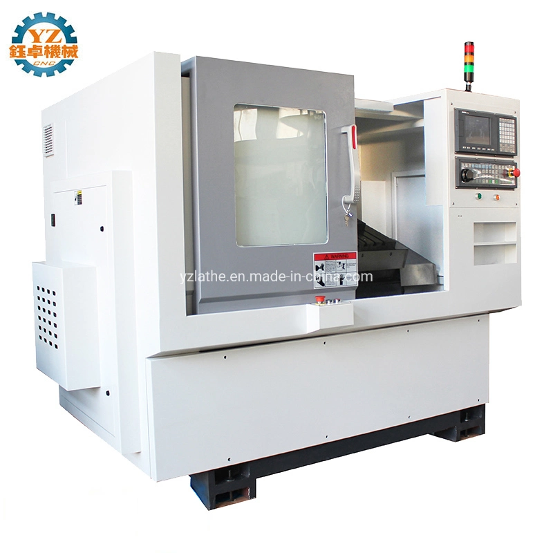 Tck40p Double Spindle CNC Lathe with Bar Feeder CNC Automatic Lathe Small CNC Metal Lathe