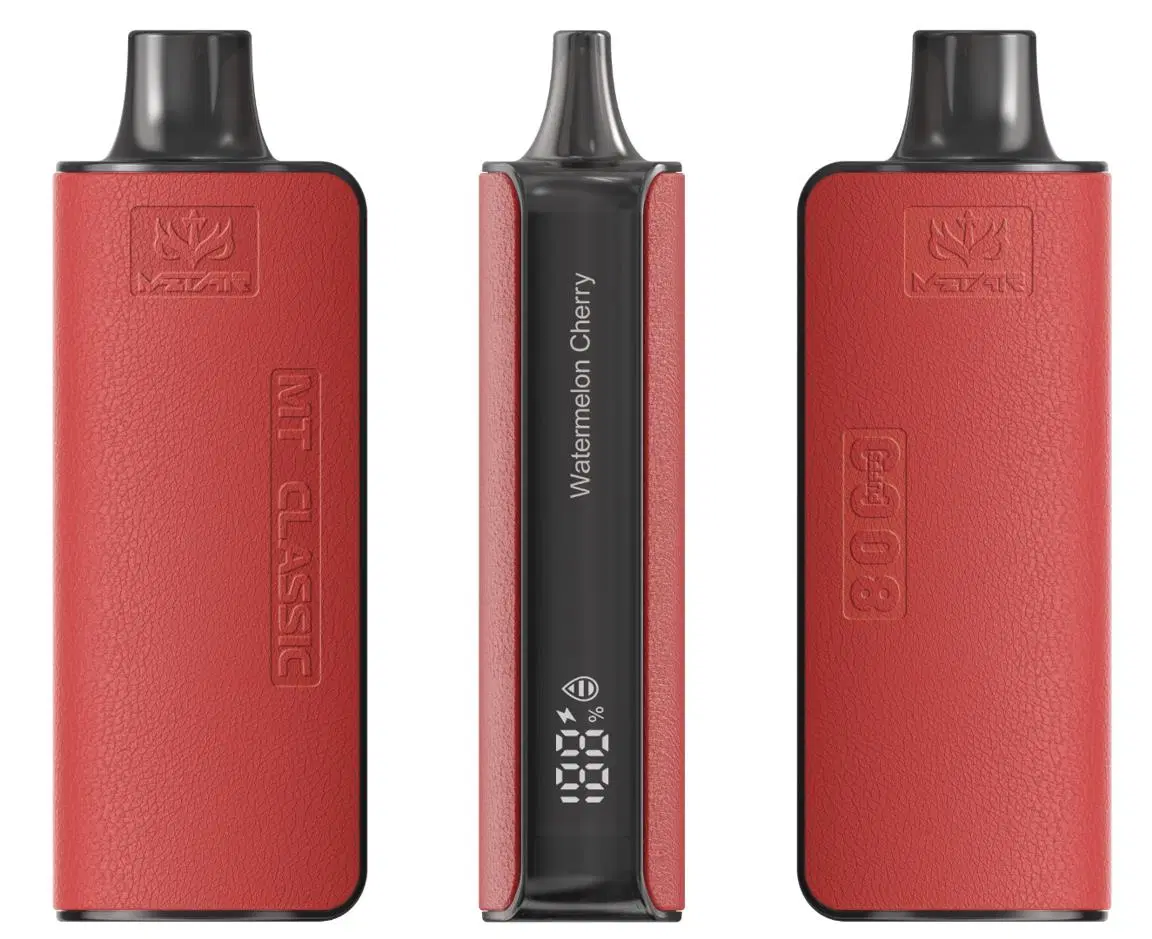 Южная Корея Новишая заводская цена 8000 Puff 18 мл Mziar Classic Одноразовый электронный сигарет Smart Screen для обезьян одноразовый стилус OEM/ODM