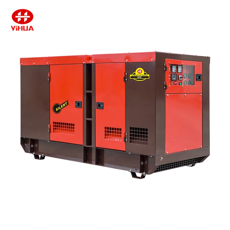 20kw/25kVA Cum-Min with Stamford Alternator Silent Type Electric Diesel Power Generator Set