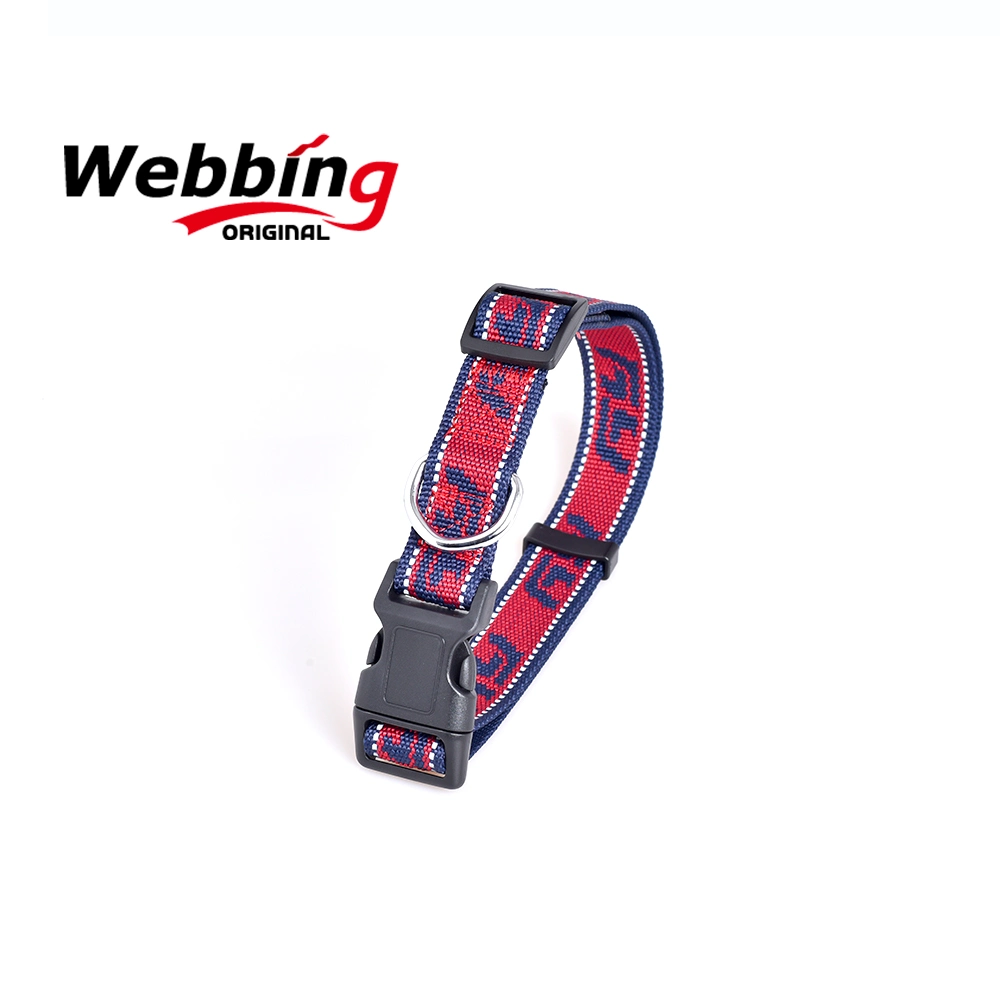 Original Webbing Wholesale/Supplier Pet Collar & Leash Set Durable Buckle Adjustable Nylon Dog Collars