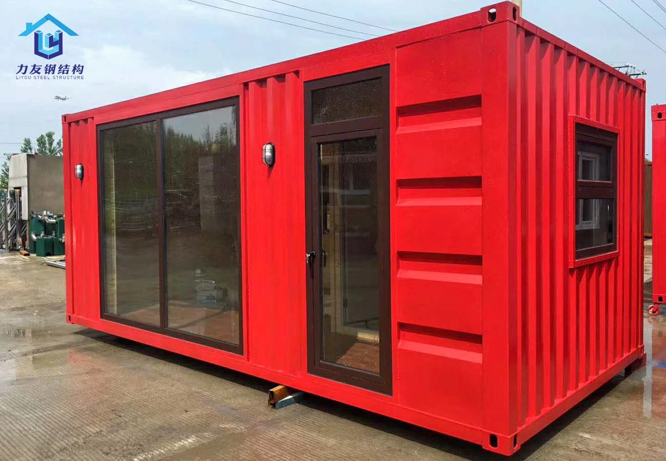 Luxury Light Steel Villas Prefab Containers House Mini Prefabricated Building Customized Low-Cost Container House