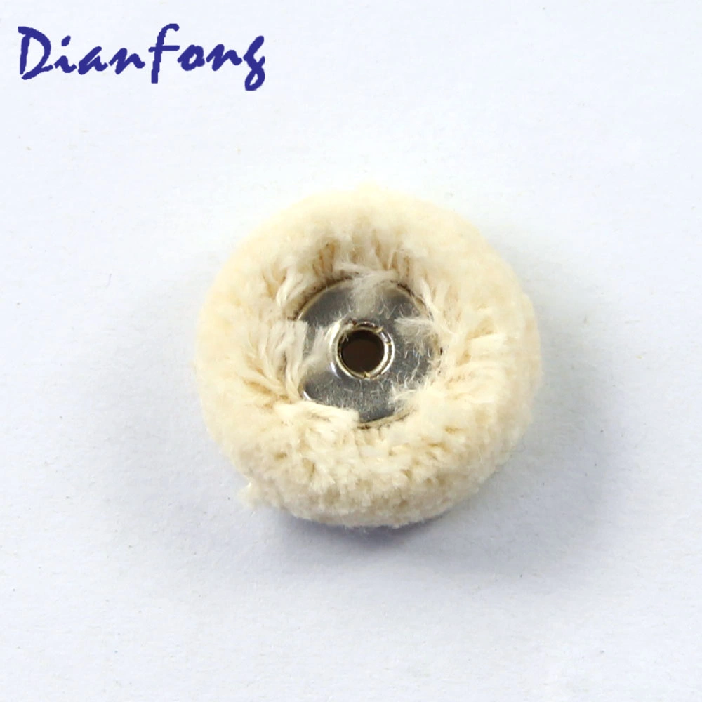 03t22 22mm Dental Laboratory Rotary Polishing Brush Cotton Yarn Buff