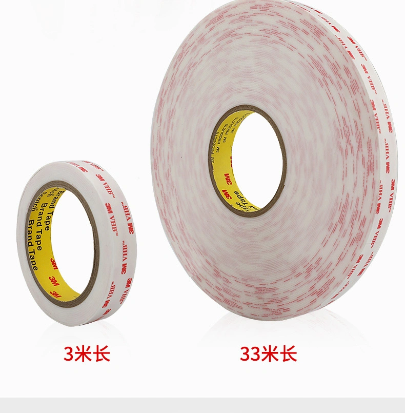 3m Vhb 4945 Vinyl Double Sided Tape Heat Resistance Acrylic Foam Self Adhesive Tape High-Quality Home Car Office Decor