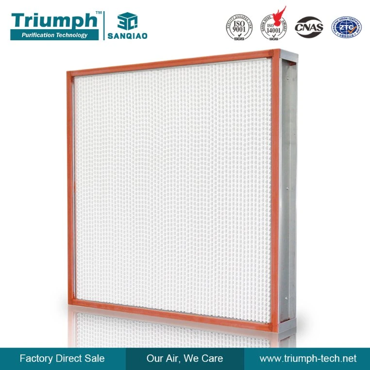 High Temperature H13 H14 Air Purifier HEPA Filter Price