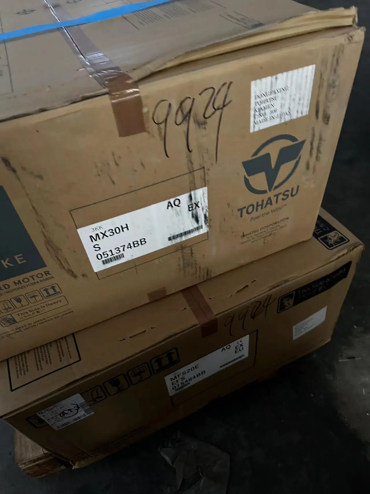 Brand New Tohatsu Brand 30HP 4 Stroke Long Shaft Outboard Engine Mfs30dl